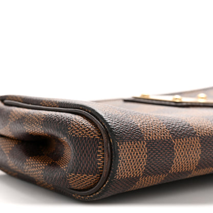 Louis Vuitton Damier Ebene Eva Clutch 9 of 13