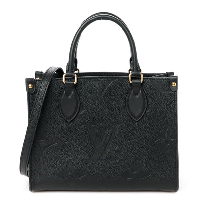 Louis Vuitton Empreinte Monogram Giant Onthego PM Black 1 of 10