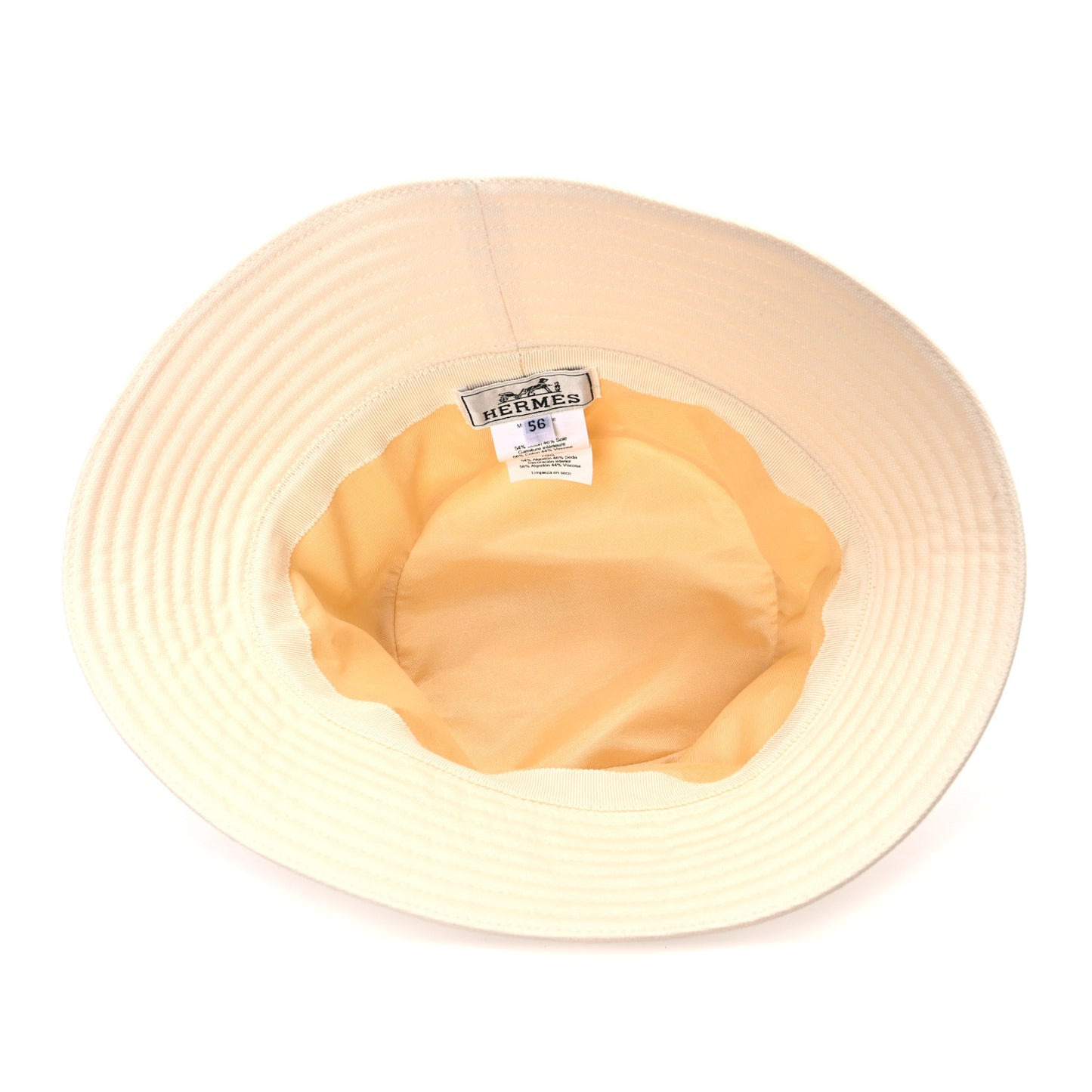 Cotton Gene Sunshine Bucket Hat 56 Ecru