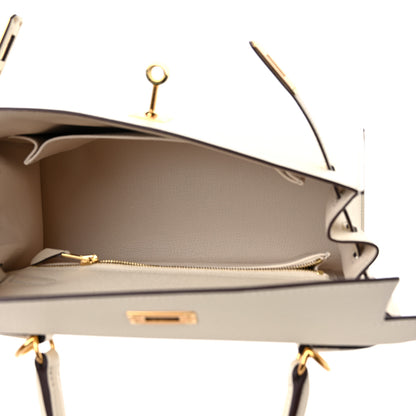 Hermes Epsom Kelly Sellier 25 Nata 5 of 10