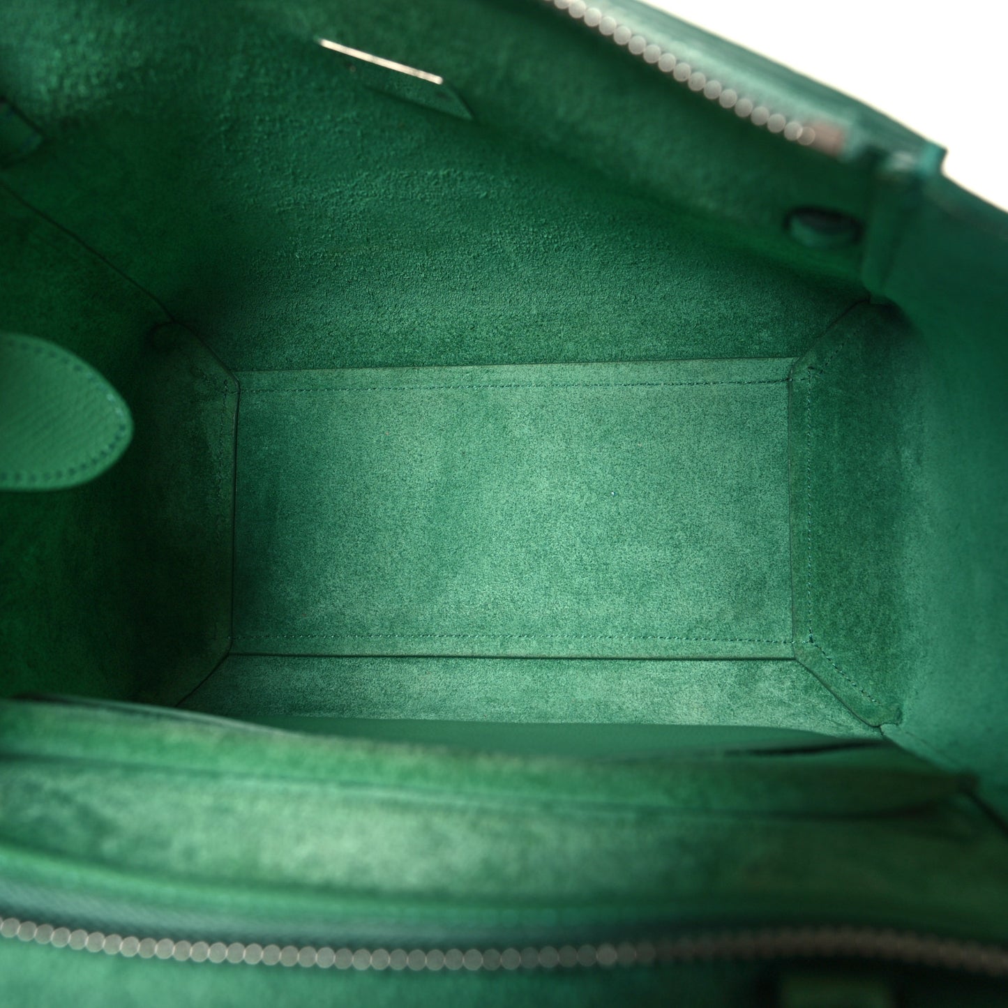 Grained Calfskin Micro Belt Bag Pop Green