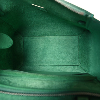 Celine Grained Calfskin Micro Belt Bag Pop Green 5 of 11