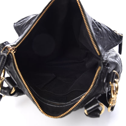 Givenchy Tumbled Sheepskin Medium Pandora Bag Black 5 of 9