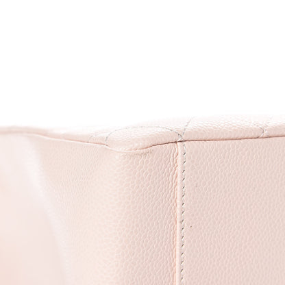 Chanel Caviar Quilted Grand Shopping Tote GST Light Pink 9 of 12