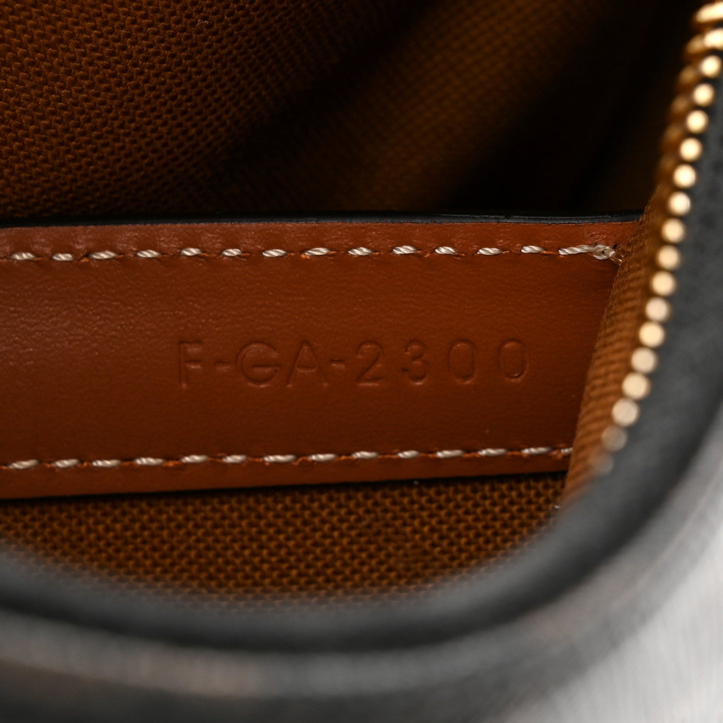 Triomphe Canvas Calfskin Ava Shoulder Bag Tan