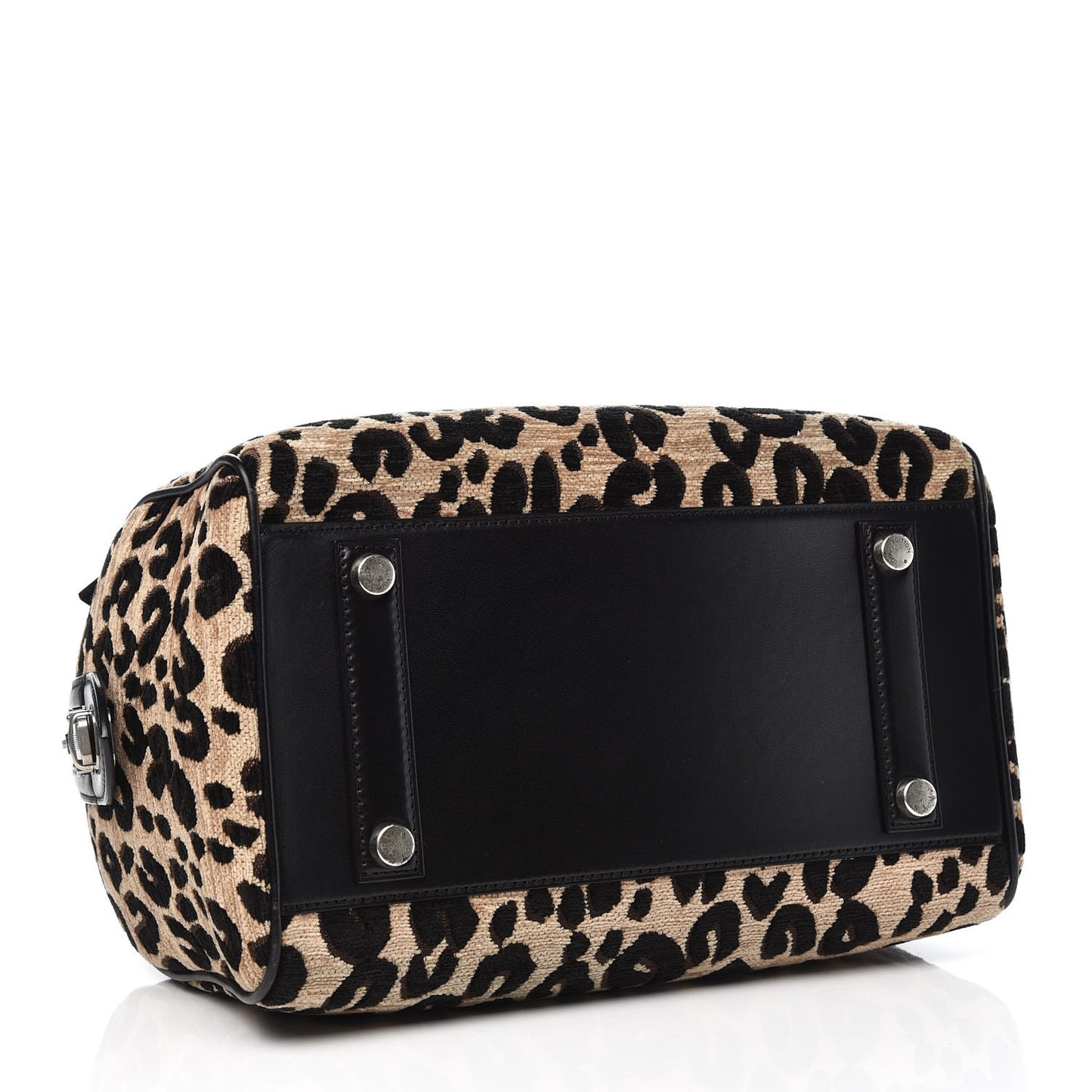 Jacquard Velvet Leopard Print Stephen Sprouse Speedy