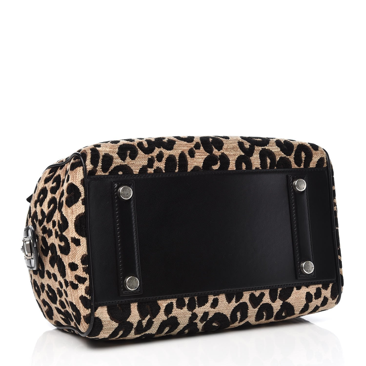 Louis Vuitton Jacquard Velvet Leopard Print Stephen Sprouse Speedy 4 of 11