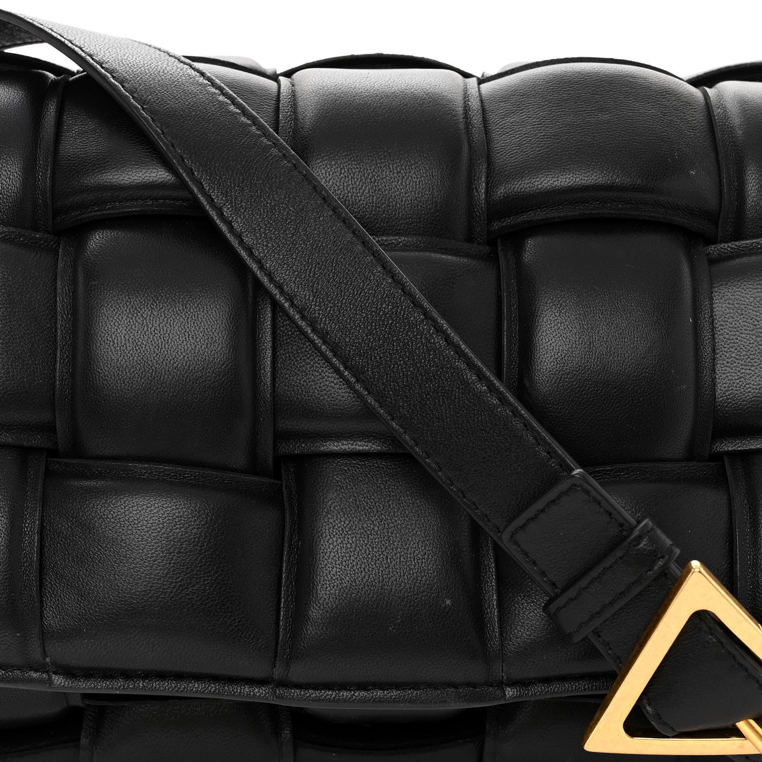 Bottega Veneta Nappa Maxi Intreccio Padded Cassette Crossbody Bag Black 7 of 10