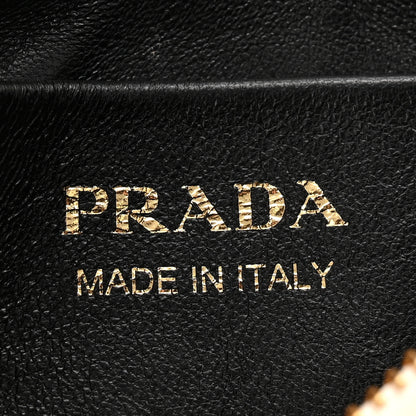 Prada Soft Calfskin Small Arque Shoulder Bag White 6 of 11