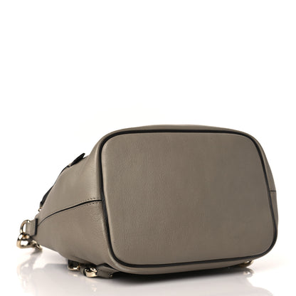 Chloe Suede Calfskin Medium Faye Backpack Motty Grey 4 of 9
