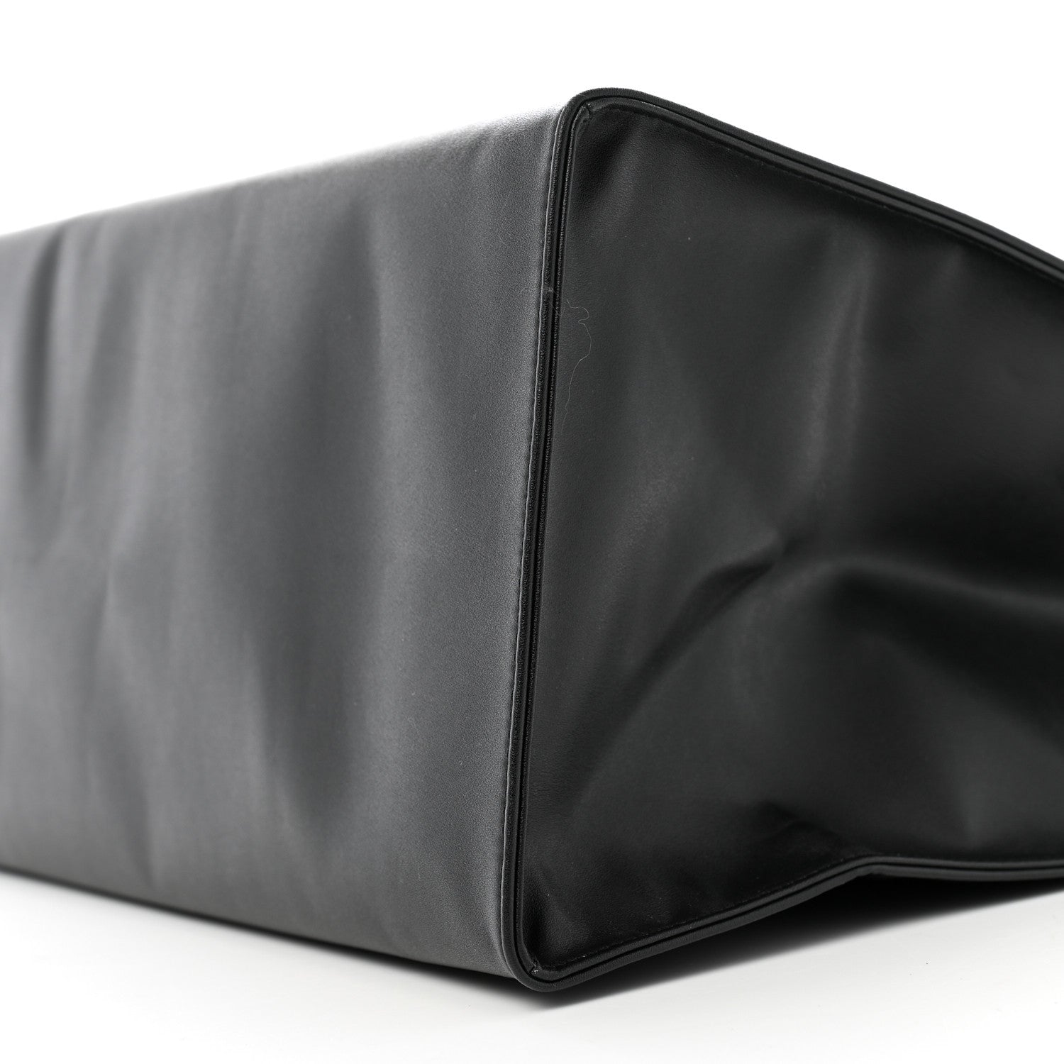 Telfar Vegan Leather Large Shopping Bag Black 10 of 13
