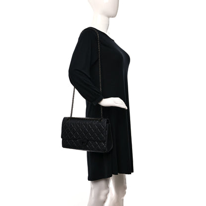 Chanel Aged Calfskin Quilted 2.55 Reissue 226 Flap So Black 2 of 8