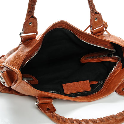 Balenciaga Agneau Giant 21 Silver Hardware City Orange Brulee 5 of 11