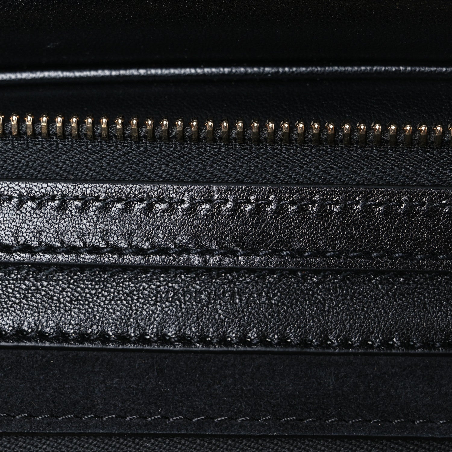 Celine Supple Shiny Lambskin Little New Luggage Black 1957838