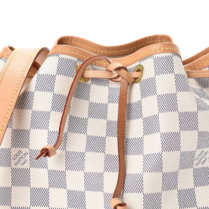 Louis Vuitton Damier Azur Noe BB 8 of 12