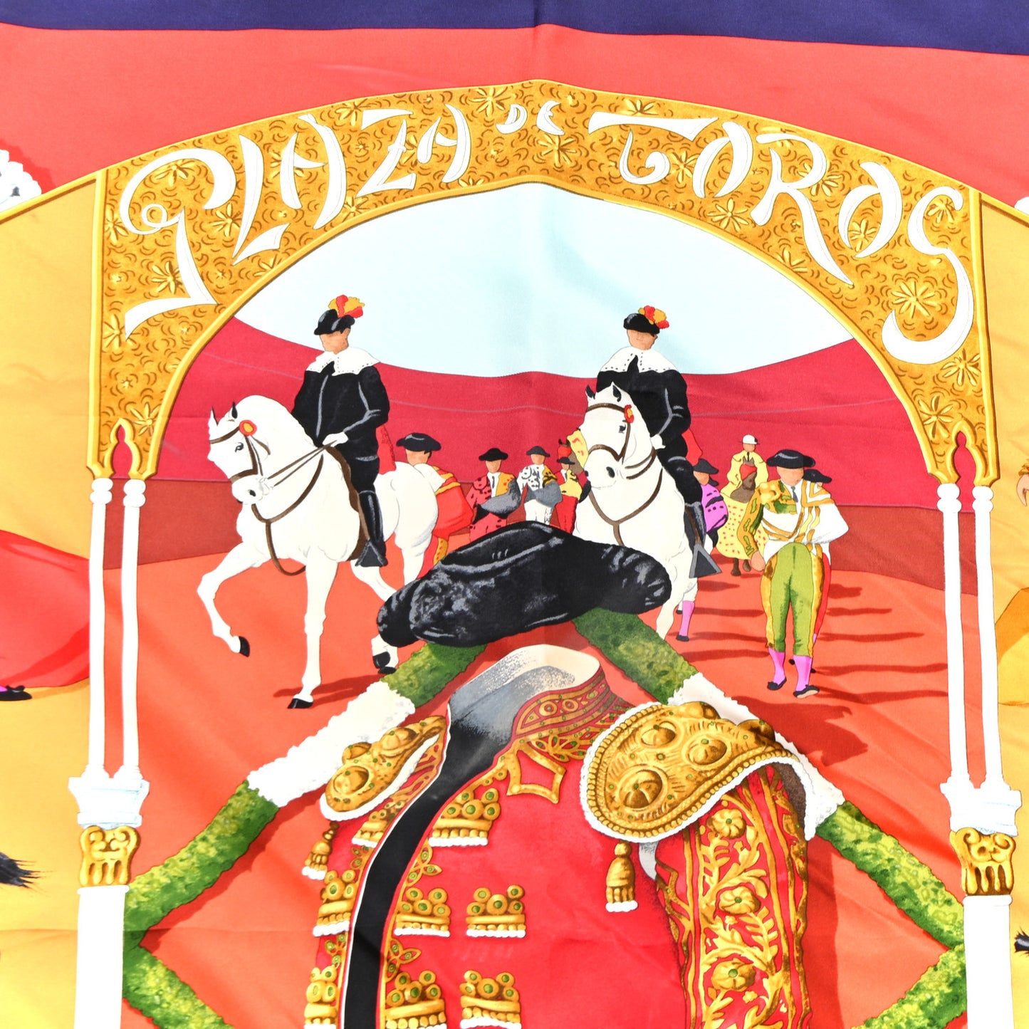 Silk Plaza De Toros Scarf 90