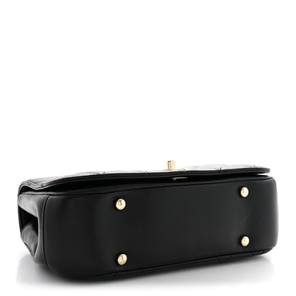 Chanel Lambskin Small Carry Chic Flap Black 4 of 10