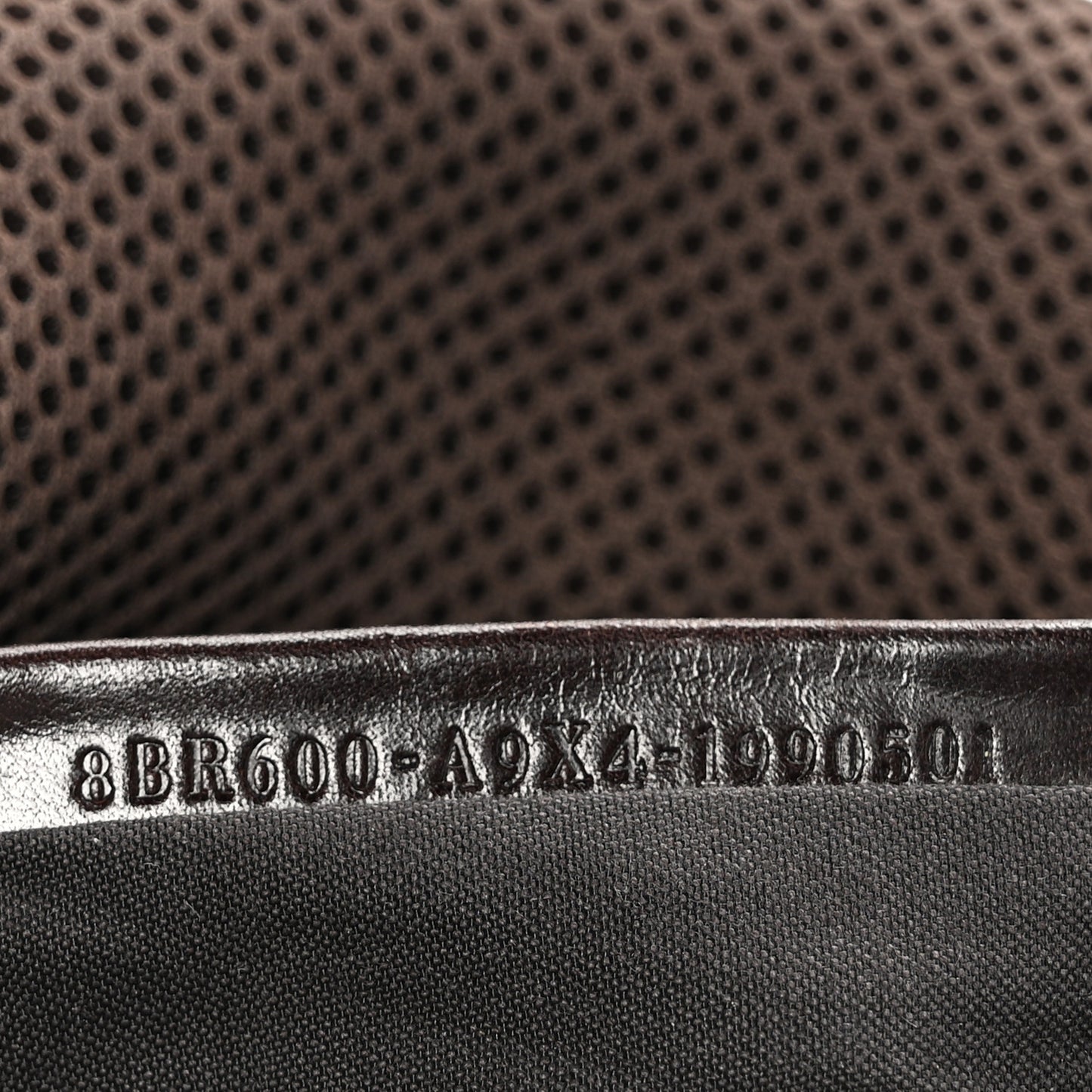 Patent FF 1974 Embossed Baguette Black