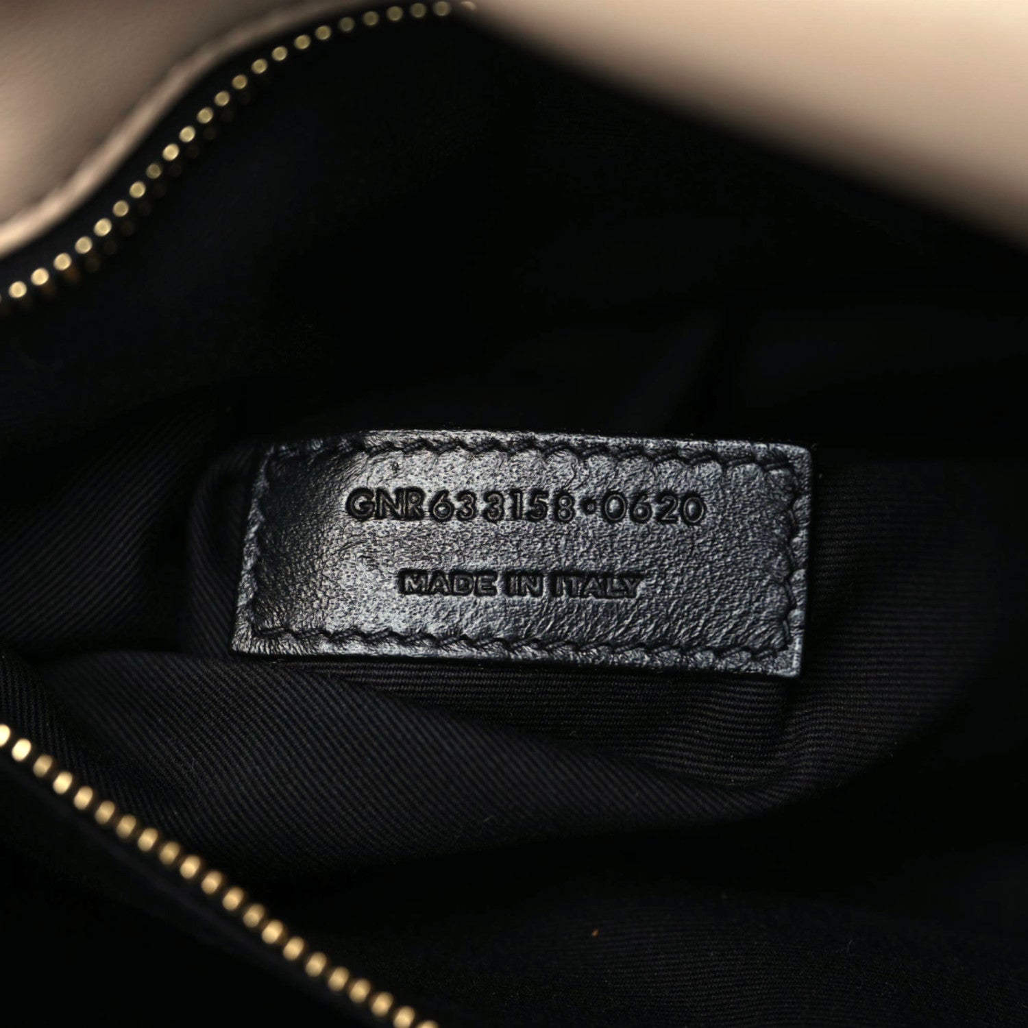 Saint Laurent Lambskin Matelasse Monogram Medium Niki Chain Satchel Dark Beige 10 of 10