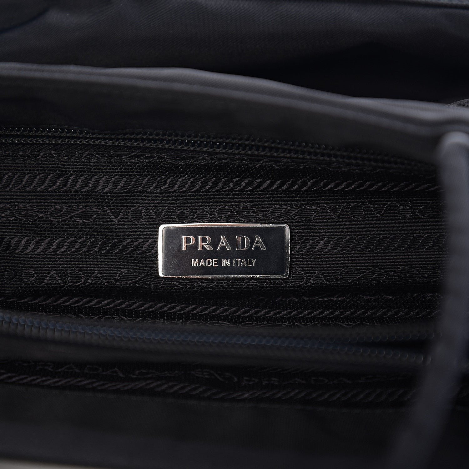Prada Tessuto Nylon Tote Black 5 of 10