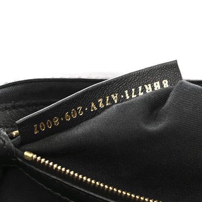 Fendi Nappa FF 1974 Embossed Large Baguette Black 7 of 17
