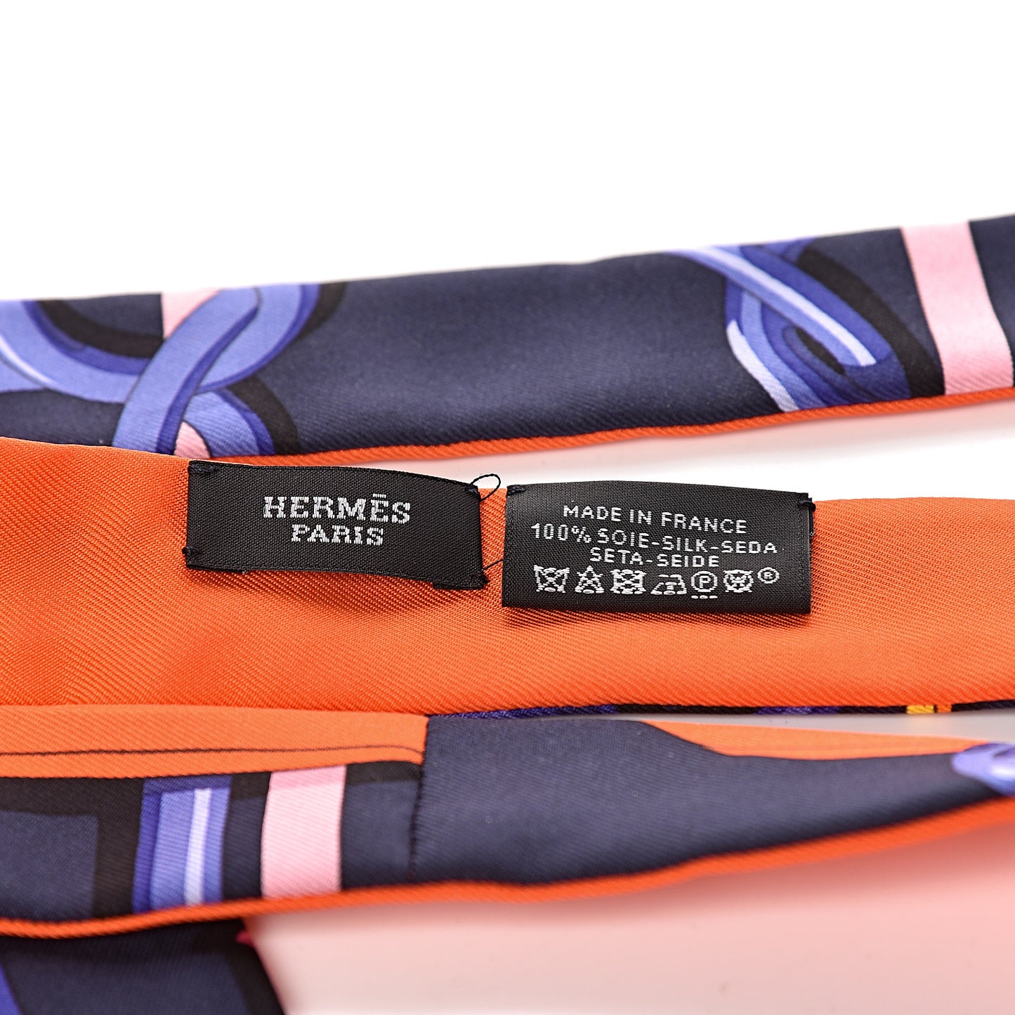 Silk Panoplie Equestre Twillon Black Orange Coquelicot
