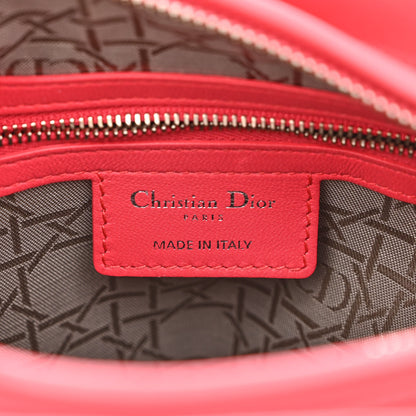 Christian Dior Lambskin Cannage Medium Lady Dior Pink 5 of 9