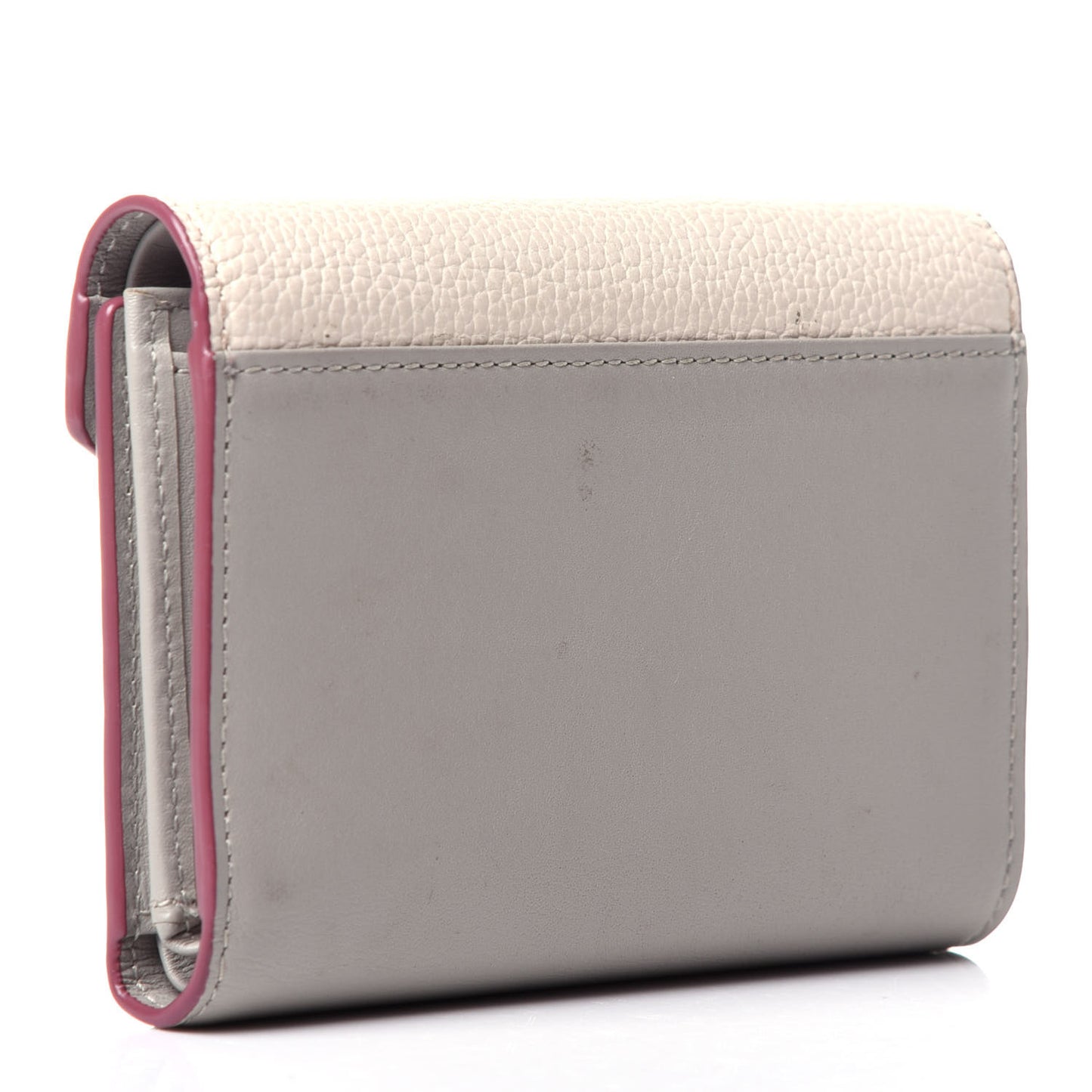 Visetos Mini Love Letter Flap Wallet Pink Beige