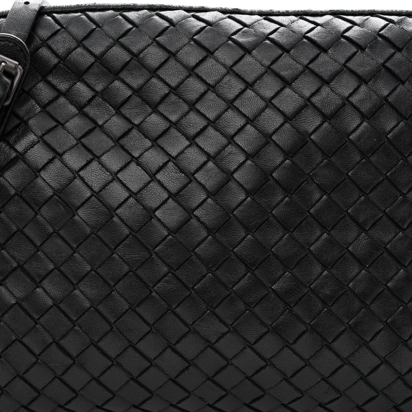 Nappa Intrecciato Nodini Bag Black