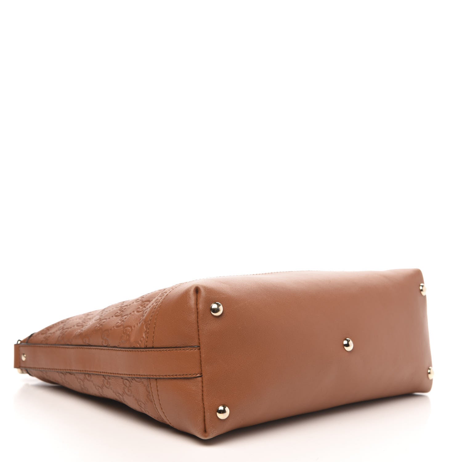 Gucci Guccissima Hobo Shoulder Bag Saffron 4 of 11