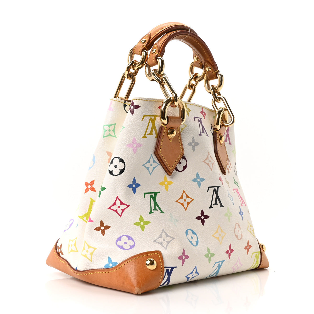 Louis Vuitton Monogram Multicolor Audra White 3 of 9