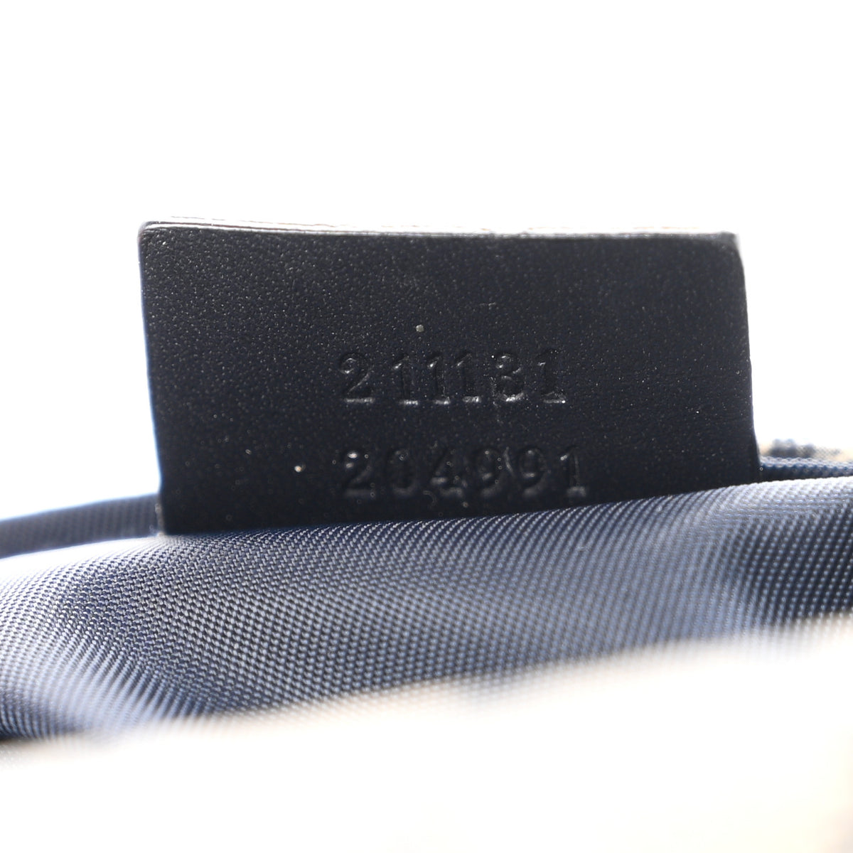 Gucci GG Plus Monogram Messenger Diaper Bag Navy 8 of 13