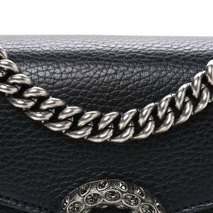 Gucci Calfskin Mini Dionysus Shoulder Bag Black 8 of 11