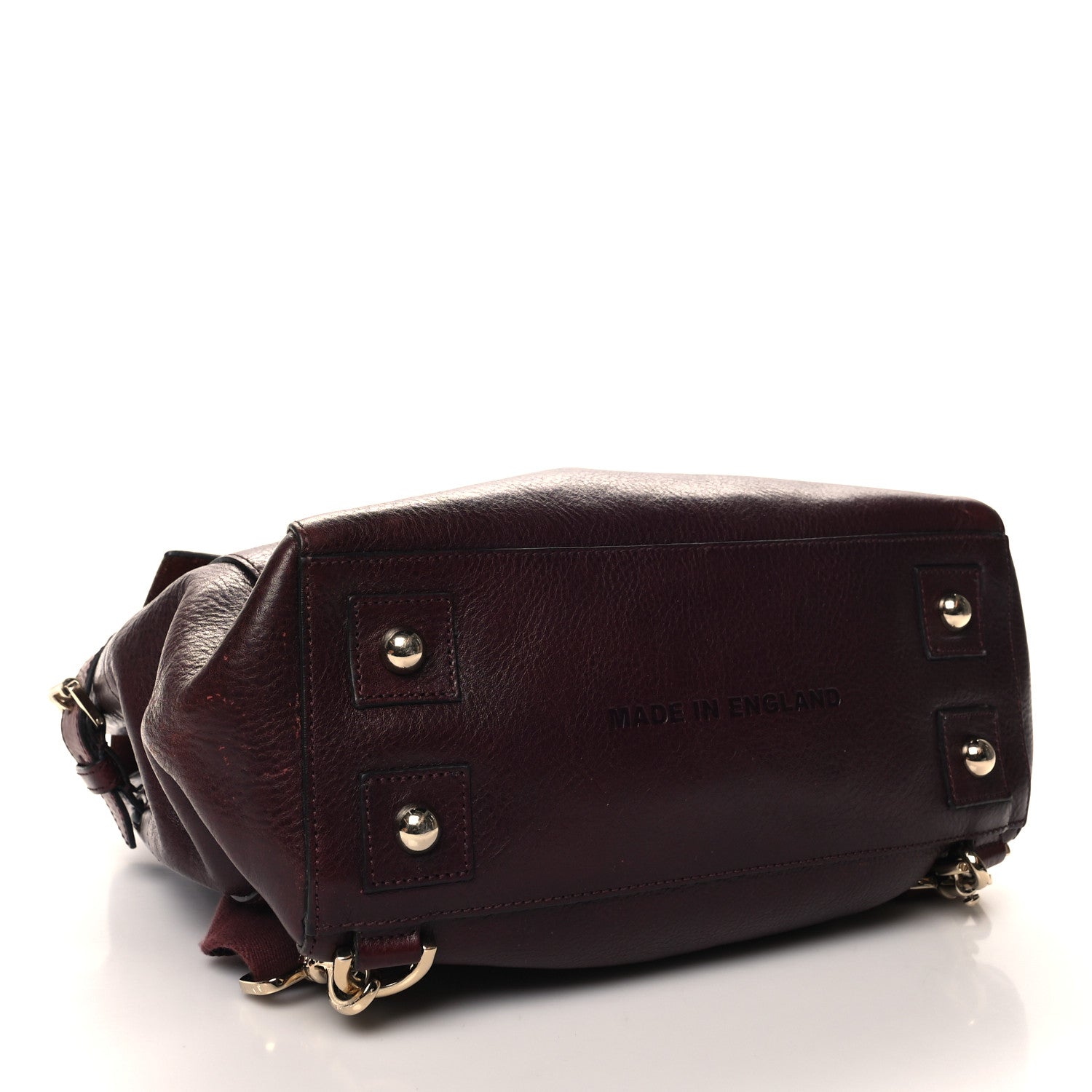 Mulberry Natural Leather Cara Delevigne Convertible Satchel Oxblood 4 of 11