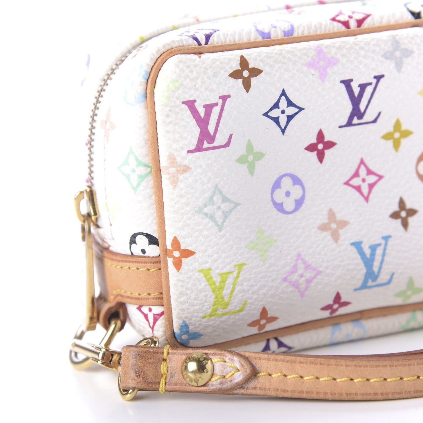 Monogram Multicolor Trousse Wapity White
