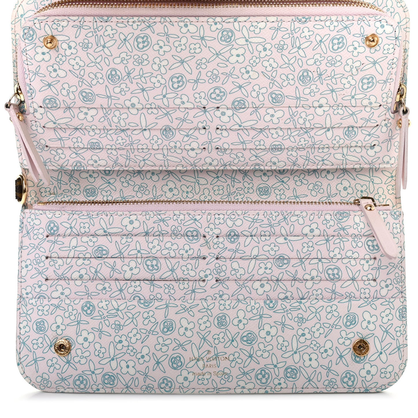 Monogram Fleuri Insolite Wallet Rose