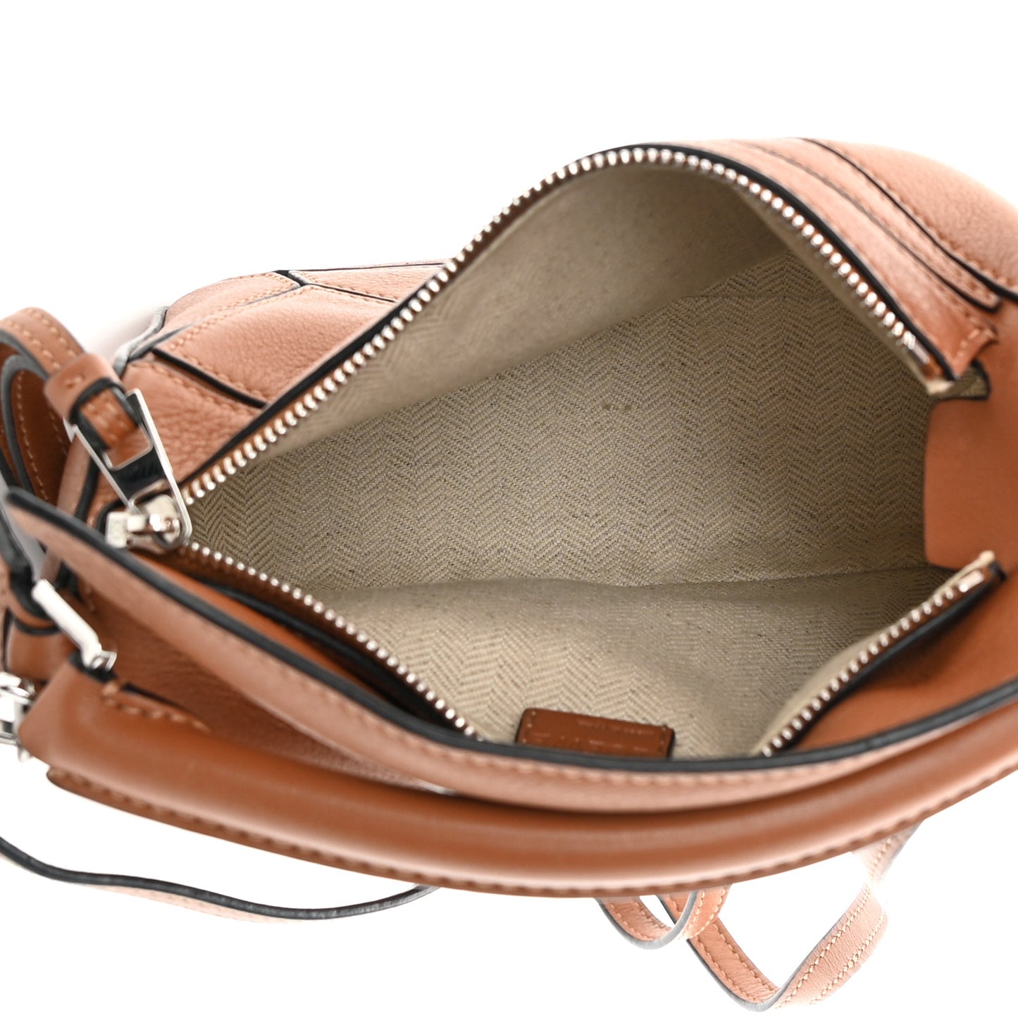 Calfskin Mini Puzzle Bag Tan