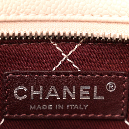 Chanel Caviar Quilted Small Deauville Bowling Bag Light Pink 6 of 13