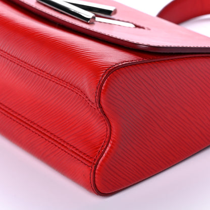 Louis Vuitton Epi Twist Shoulder Bag MM Coquelicot 10 of 10
