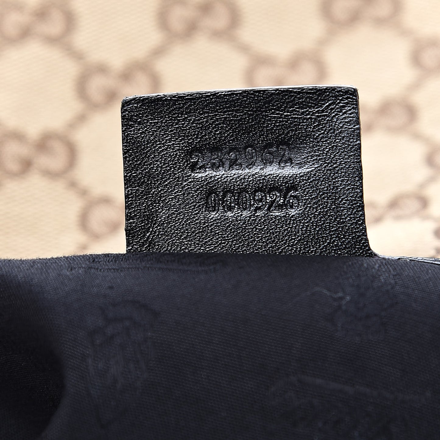 Monogram Medium GG Twins Hobo Black
