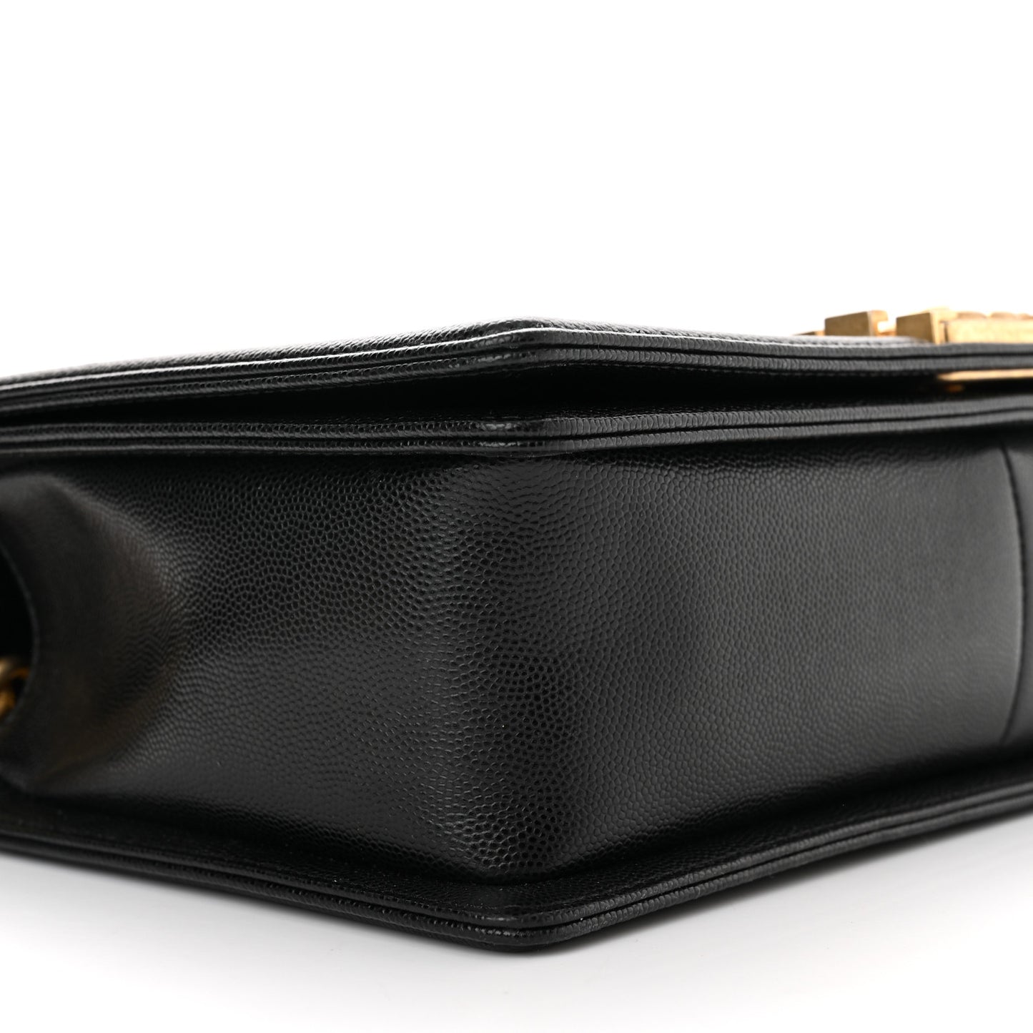 Caviar Quilted New Medium Boy Flap Black