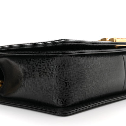 Chanel Caviar Quilted New Medium Boy Flap Black 8 of 9