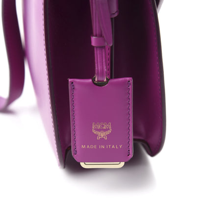 MCM Calfskin Patricia Small Crossbody Bag Viva Lila 9 of 12