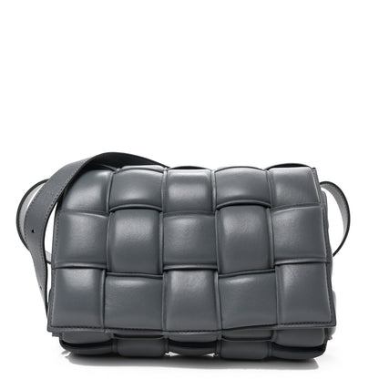 Bottega Veneta Nappa Maxi Intreccio Padded Cassette Crossbody Bag Thunder 1 of 8