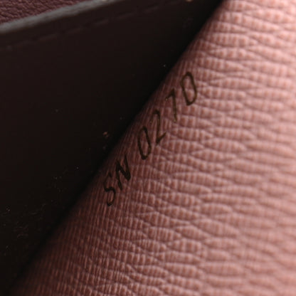 Louis Vuitton Monogram Emilie Wallet Rose Ballerine 8 of 9