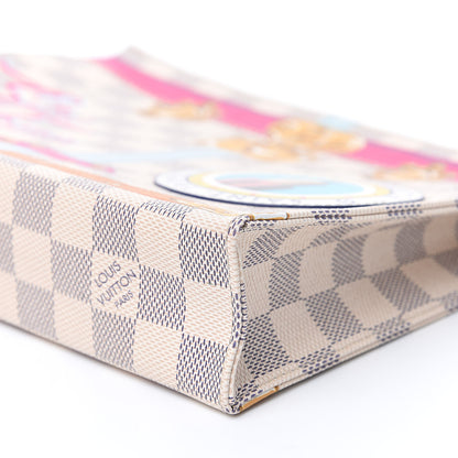Louis Vuitton Damier Azur Summer Trunks Saint Tropez Toiletry Pouch 26 10 of 11