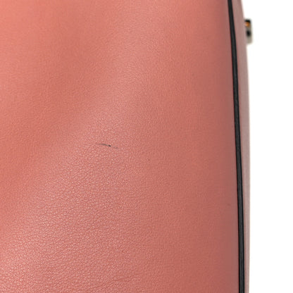 Fendi Vitello Tahiti Burro Large Peekaboo Iconic Essentially Satchel Macaron Foresta 10 of 11