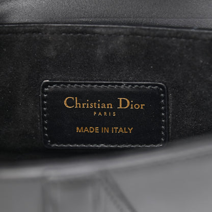 Christian Dior Calfskin Mini Saddle Bag Black 6 of 12