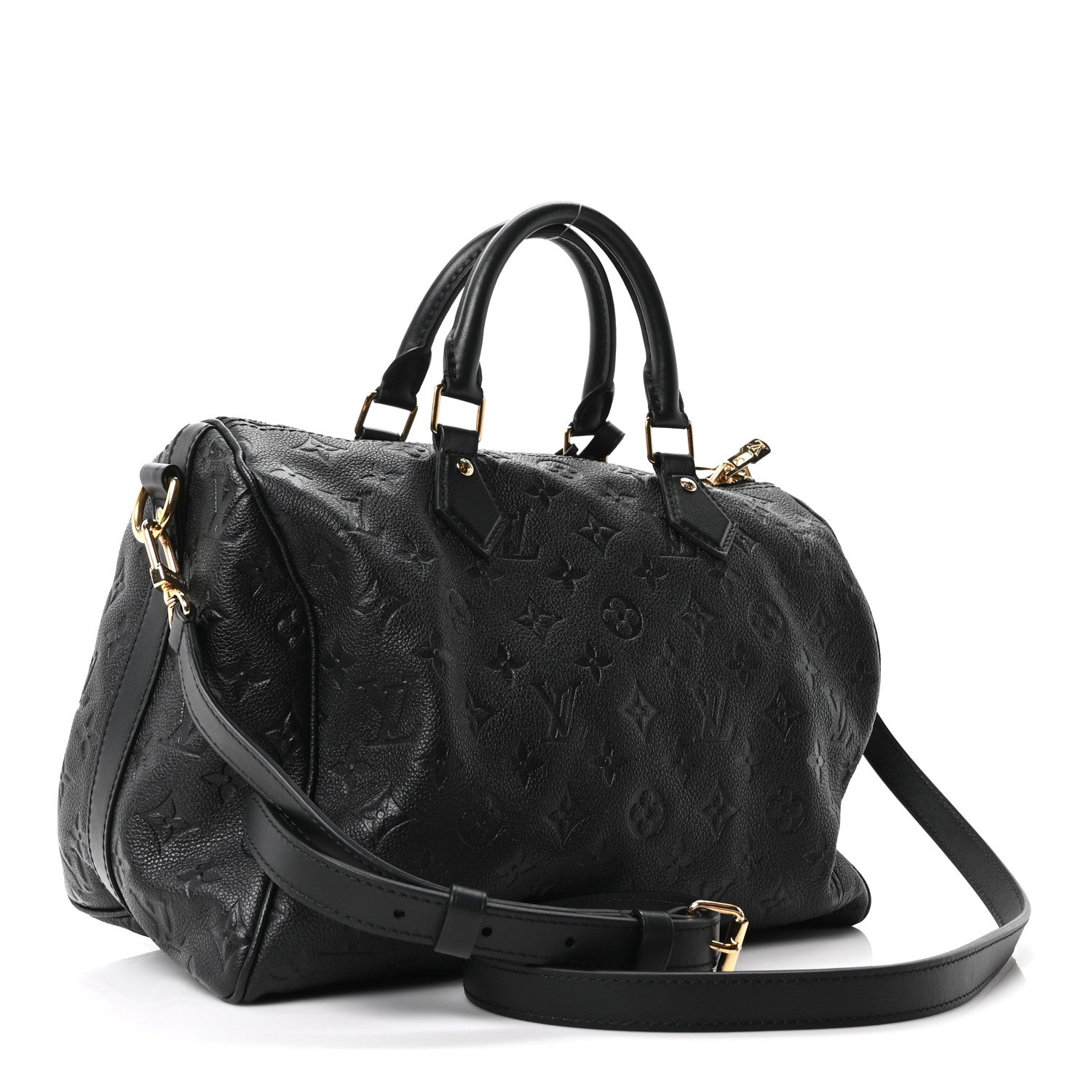 Louis Vuitton Empreinte Monogram Speedy Soft 30 Black 3 of 9