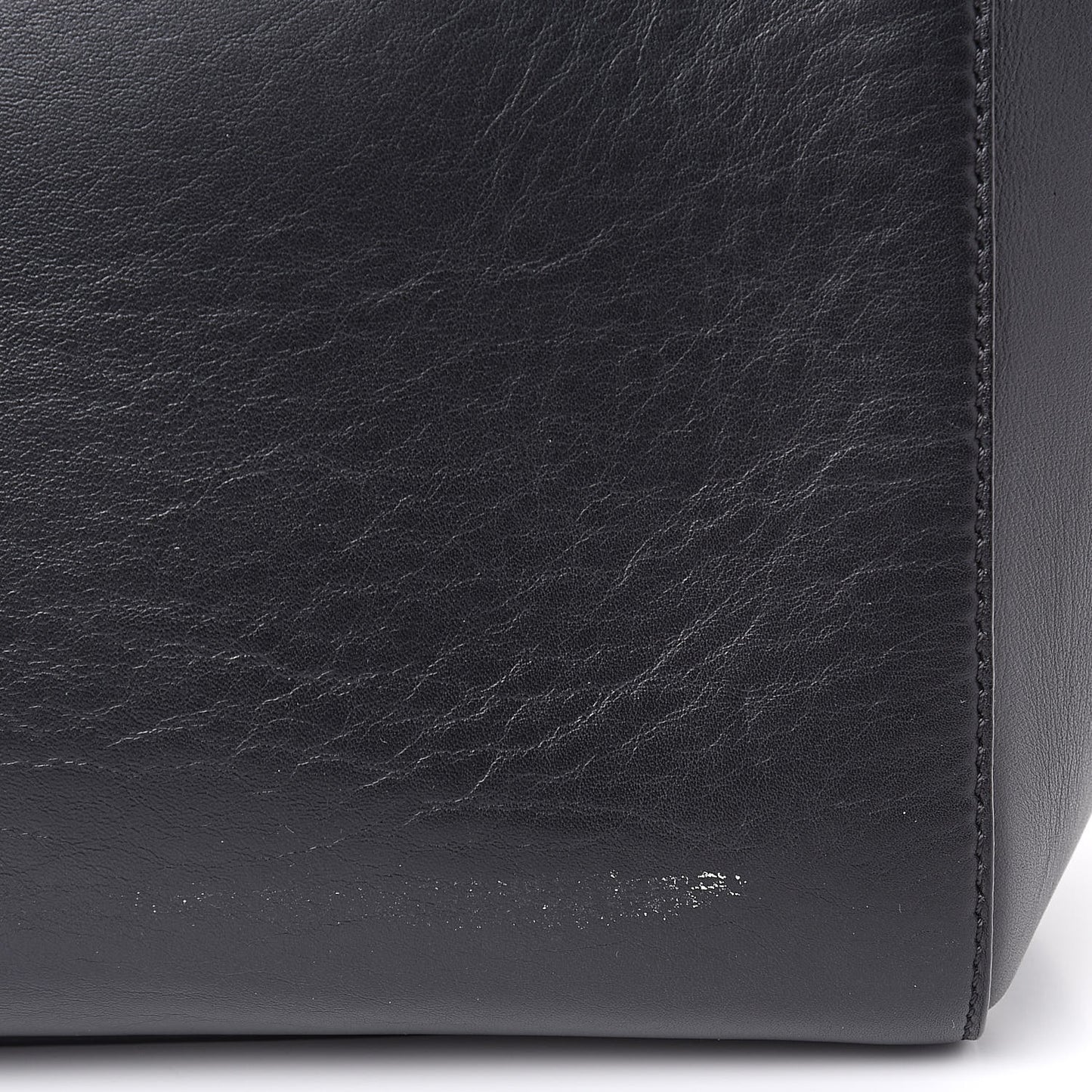 Calfskin Signature Satchel Black